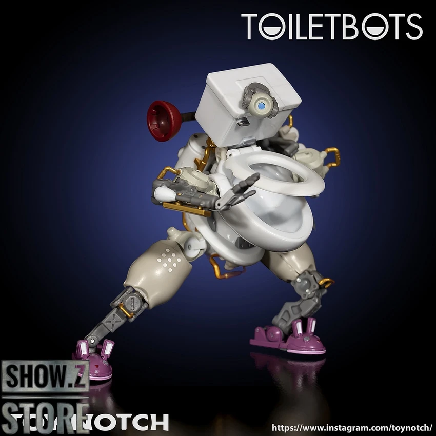 Toy Notch Fun Connection FC-01 Toiletbots Set Of 2 8 Toy Notch Fun Connection FC-01 Toiletbots Set Of 2 - Image 6