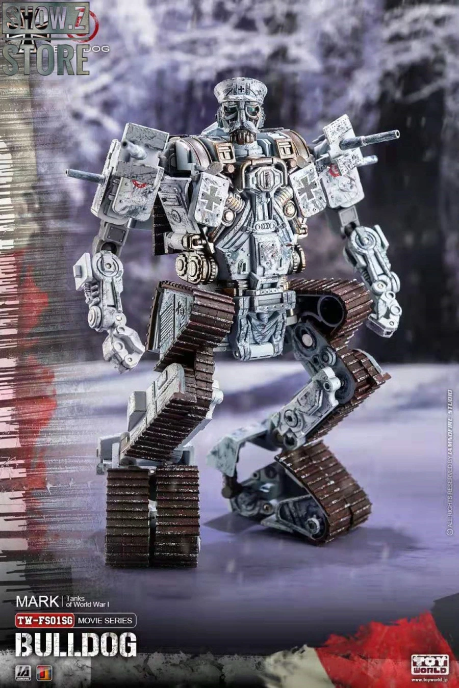 Toyworld TW-FS01SG Bulldog German Snow Camo Version 6 Toyworld TW-FS01SG Bulldog German Snow Camo Version - Image 4