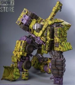[Express Shipping] ToyWorld TW-C07G Constructor Devastator Old Green Battle Damage Version Set Of 6 -Cheap Toy Store 7826462e6c