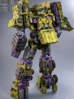 [Express Shipping] ToyWorld TW-C07G Constructor Devastator Old Green Battle Damage Version Set Of 6 -Cheap Toy Store 79ec917715