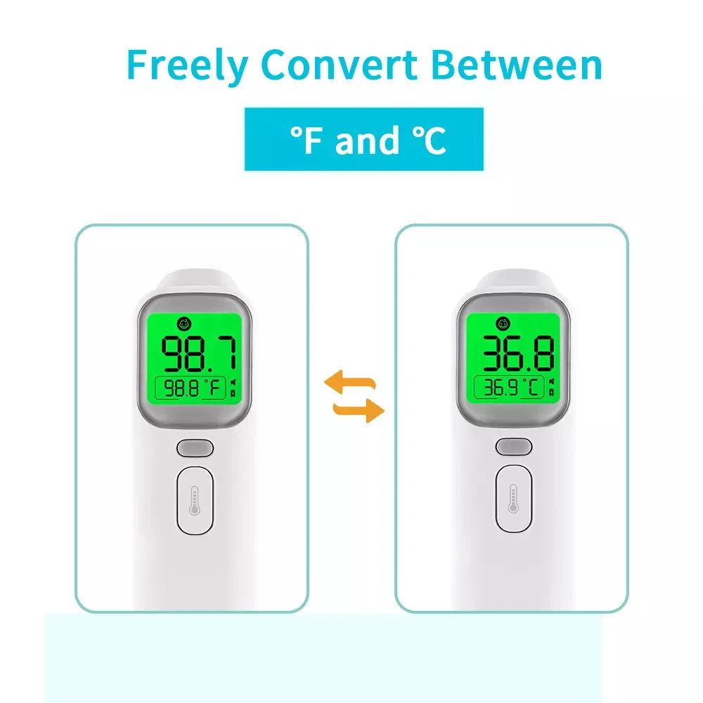 FDA Approved Multi-Purpose Non-Contact Infrared Forehead Thermometer 11 FDA Approved Multi-Purpose Non-Contact Infrared Forehead Thermometer - Image 9