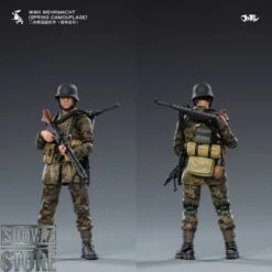 JoyToy Source 1/18 WWII German Wehrmacht Spring & Autumn Camouflage Set Of 7 -Cheap Toy Store 831e751871