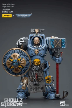 JoyToy Source 1/18 Warhammer 40K Space Wolves Arjac Rockfist -Cheap Toy Store 84eebf2558