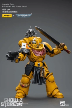 JoyToy Source 1/18 Warhammer 40K Imperial Fists Lieutenant W/ Power Sword -Cheap Toy Store 86d1003b23