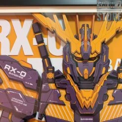 ChenFu Studio RX-0 Unicorn Gundam 02 Banshee 3D Wall Art Decoration Picture -Cheap Toy Store 86f2c9fdc7