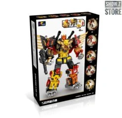 WeiJiang Wei Jiang WJ Complete Set Of 5 Sky Soarer Rampage Oversized Combination Mode POTP Feral Rex Predaking -Cheap Toy Store 87fc97e2e1