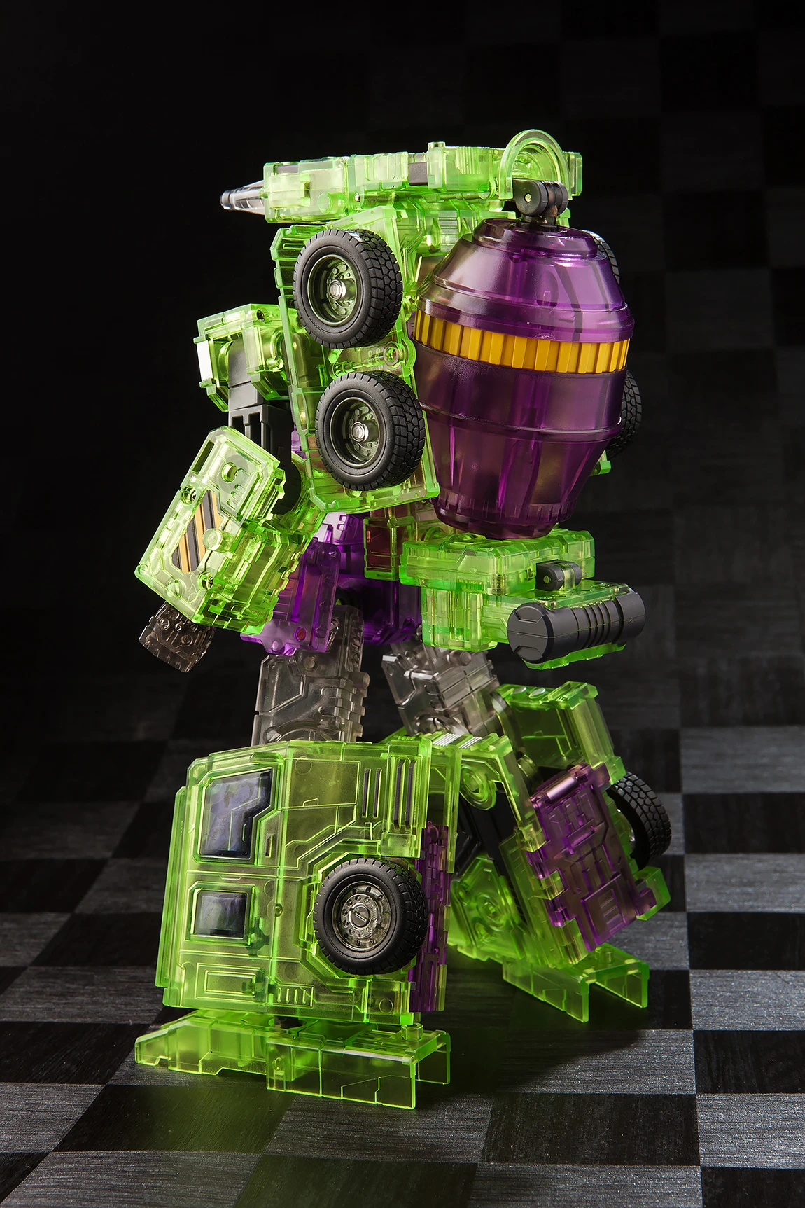 Toyworld TW-C07C Constructor Devastator Clear Version Full Set Of 6 Figures TW-07C Clear Constructor 8 Toyworld TW-C07C Constructor Devastator Clear Version Full Set Of 6 Figures TW-07C Clear Constructor - Image 6