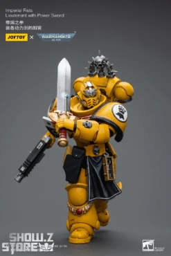 JoyToy Source 1/18 Warhammer 40K Imperial Fists Lieutenant W/ Power Sword -Cheap Toy Store 8b17f9e4cf