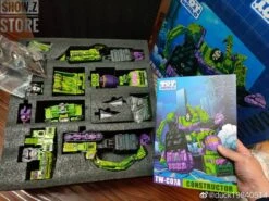 Toyworld TW TW-C07A TWC07A Constructor Devastator Cel Cell Shaded Deluxe Version Set Of 6 -Cheap Toy Store 937eb5dfa4
