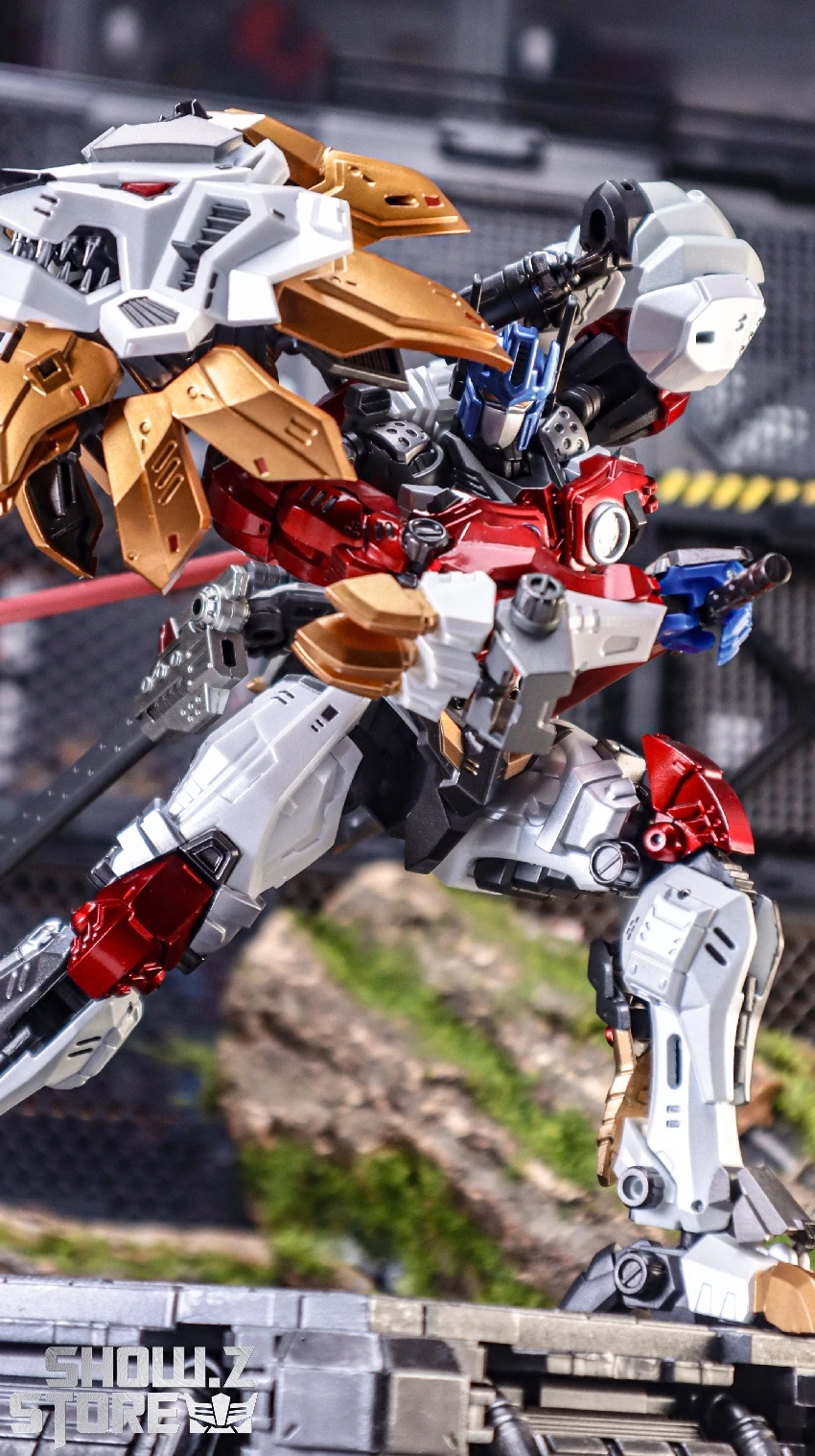 NeoArt Toys Dual Form Leonidas White Lion 12 NeoArt Toys Dual Form Leonidas White Lion - Image 10