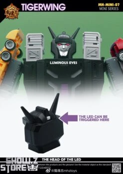 MHZ Toys MINI-07 Tigerwing Menasor Combiner Set Of 5 Oversized Version 24 MHZ Toys MINI-07 Tigerwing Menasor Combiner Set Of 5 Oversized Version -Cheap Toy Store 9783581591