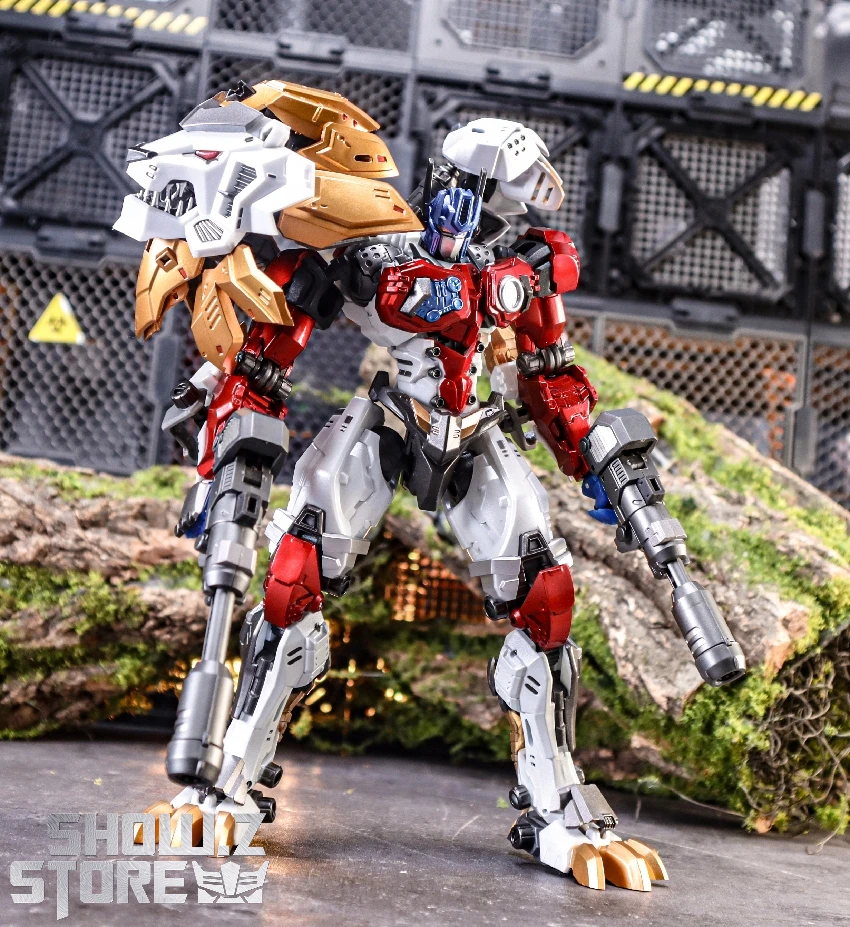 NeoArt Toys Dual Form Leonidas White Lion 11 NeoArt Toys Dual Form Leonidas White Lion - Image 9