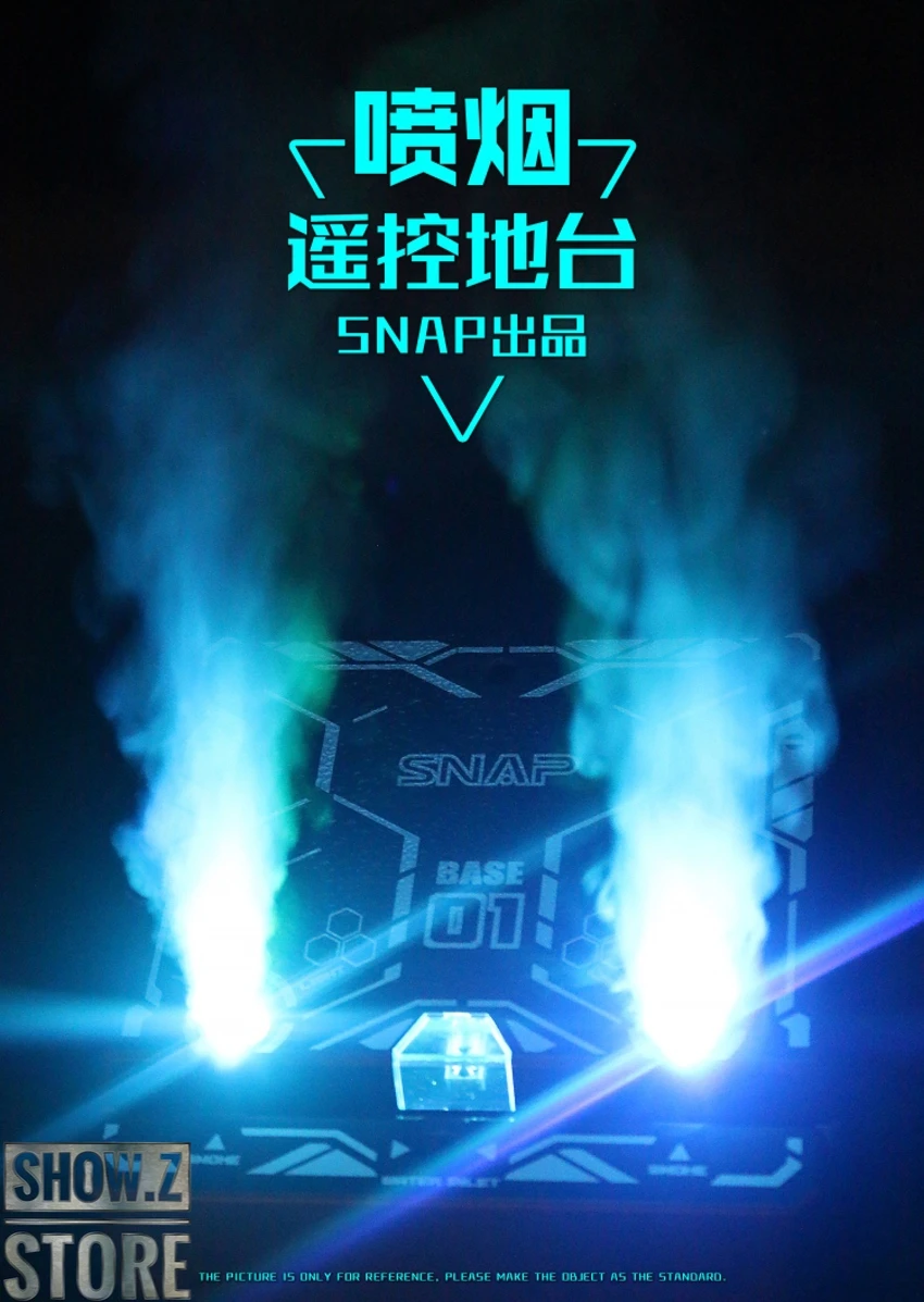 SNAP Remote Smoke Display Stand W/ LED Gold Version 10 SNAP Remote Smoke Display Stand W/ LED Gold Version - Image 8