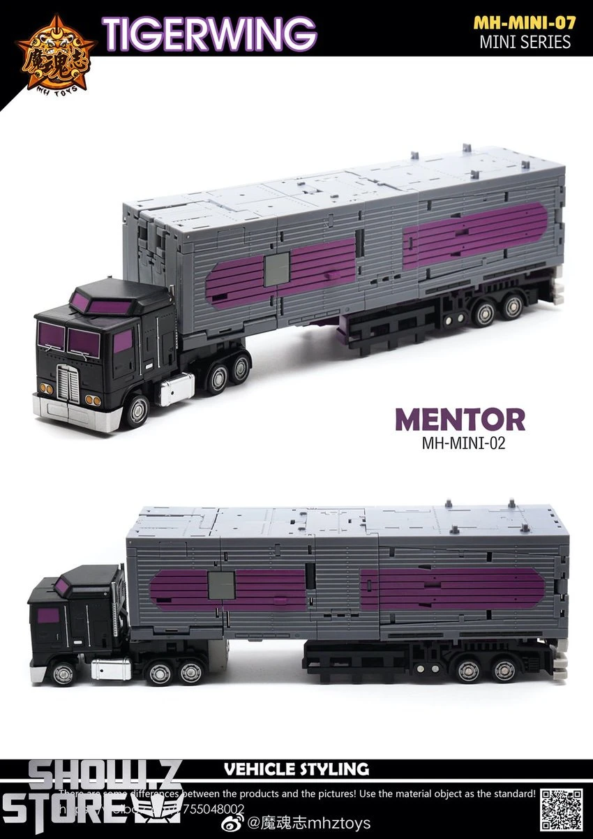 MHZ Toys MINI-07 Tigerwing Menasor Combiner Set Of 5 Oversized Version 14 MHZ Toys MINI-07 Tigerwing Menasor Combiner Set Of 5 Oversized Version - Image 12