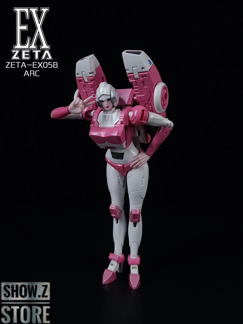 Zeta Toys EX-05B Arc Arcee Cartoon Color Version 12 Zeta Toys EX-05B Arc Arcee Cartoon Color Version - Image 10