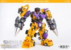 Master Made SDT-09 Demolisher Devastator Limited Yellow Version Full Set Of 6 -Cheap Toy Store a31b04204d