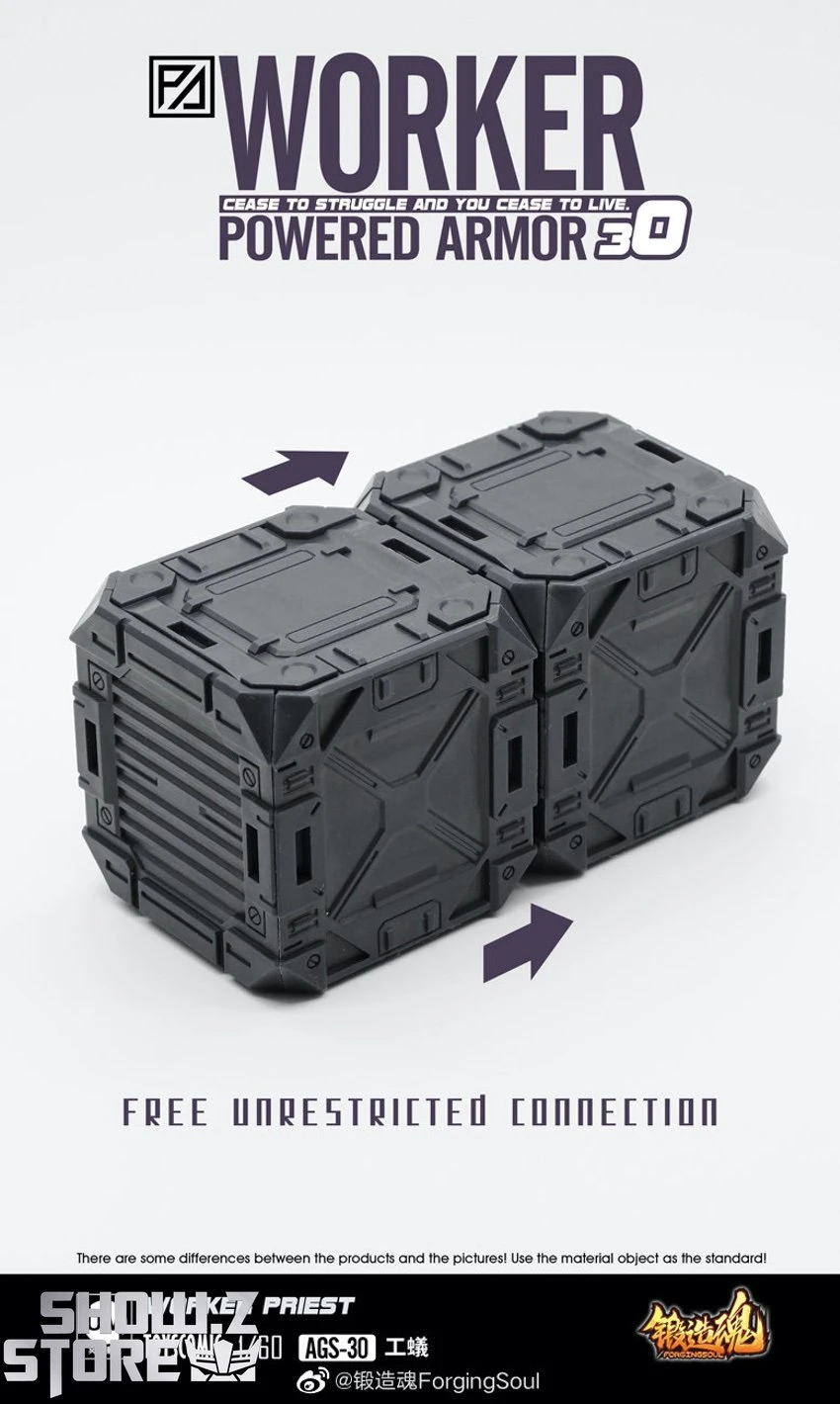 Forging Soul 1/60 AGS-30 Powered Armor Series Worker Priest 17 Forging Soul 1/60 AGS-30 Powered Armor Series Worker Priest - Image 15