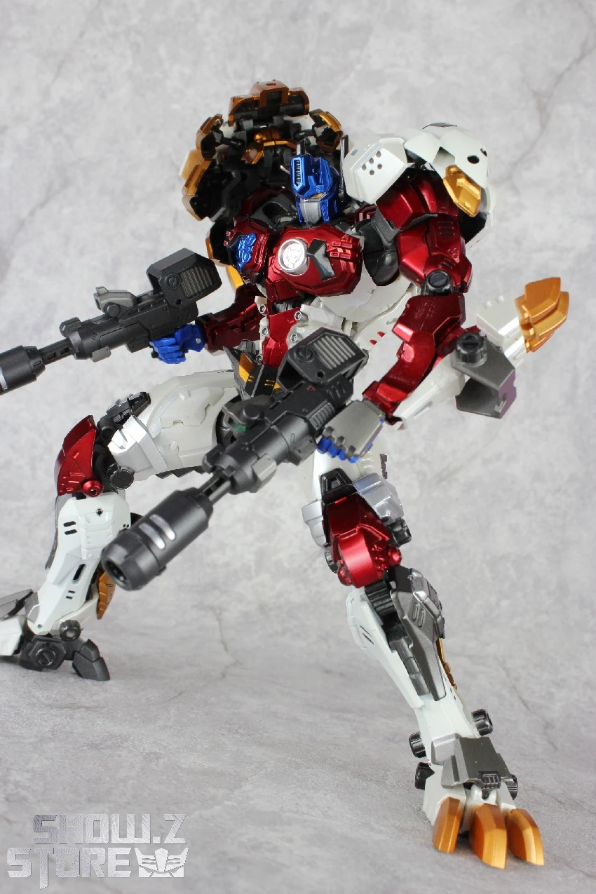 NeoArt Toys Dual Form Leonidas White Lion 13 NeoArt Toys Dual Form Leonidas White Lion - Image 11