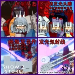 Model-004 MP-11 Starscream Upgrade Kits W/ Sounds & LED -Cheap Toy Store b25d4c3b41