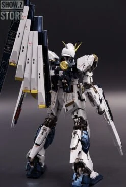 [SZ Custom] Bandai Custom MG 1/100 RX-93 Nu Gundam Ver.Ka W/ Custom Electroplated Chrome Painting -Cheap Toy Store b5bff5fefd