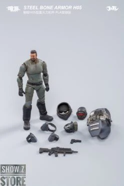 JoyToy Source 1/25 H05 Steel Bone Attack Mecha Military Green Color W/ Pilot -Cheap Toy Store b64e98badf