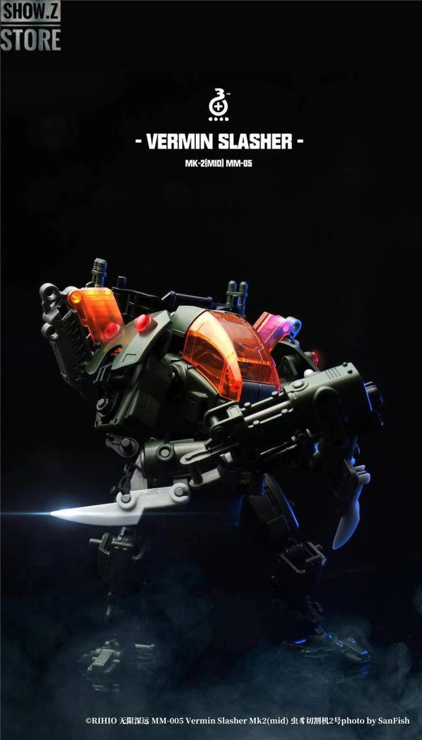 Rihio Multiabyss MM004 Sky Limulus + Ground Horsefoot & MM005 Vermin Slahser MK2 Set Of 3 12 Rihio Multiabyss MM004 Sky Limulus + Ground Horsefoot & MM005 Vermin Slahser MK2 Set Of 3 - Image 10