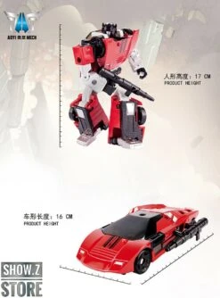Aoyi Mech H6002-9B Start Spark Sideswipe Oversized -Cheap Toy Store b7f2f1b3a2
