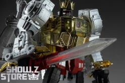 [Parts Not Working][Israel Buyer Only] 4th Party MP-08 MP08 King Grimlock Reximus Prime Oversized Metallic Version -Cheap Toy Store b998c6178b 1