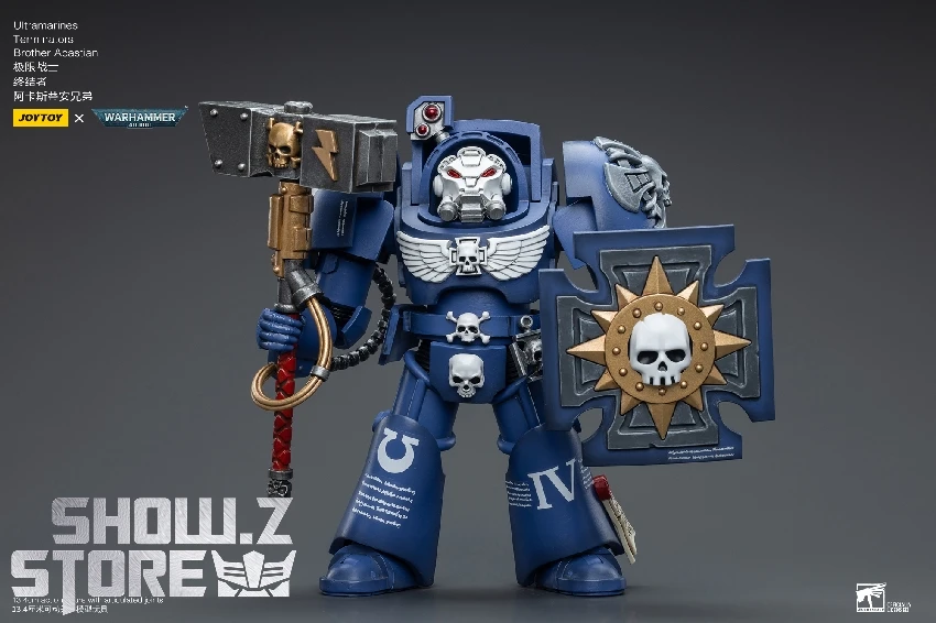 JoyToy Source 1/18 Warhammer 40K Ultramarines Terminators Brother Acastian 4 JoyToy Source 1/18 Warhammer 40K Ultramarines Terminators Brother Acastian - Image 2