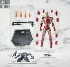 Threezero Studio 1/12 Infinity Saga Iron Man Mark 43 -Cheap Toy Store ba355aea2f