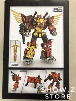 WeiJiang WJ Sky Soarer Headstrong Oversized Iron Rhino Combination Mode POTP Feral Rex Predaking -Cheap Toy Store bc6779f8cc