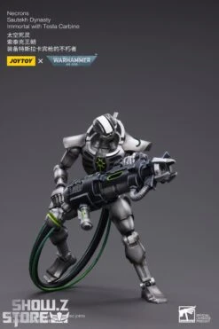JoyToy Source 1/18 Warhammer 40K Necrons Sautekh Dynasty Immortal With Tesla Carbine 17 JoyToy Source 1/18 Warhammer 40K Necrons Sautekh Dynasty Immortal With Tesla Carbine -Cheap Toy Store bd71eb1226
