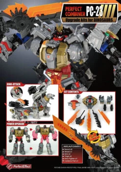 Perfect Effect PE PC-23 Perfect Combiner Upgrade Kit For POTP Volcanicus -Cheap Toy Store c1aaf790aa