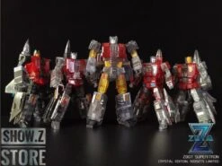 Zeta Toys ZB-07 Superitron Superion Clear Version Giftbox Set Of 6 -Cheap Toy Store c21798ce76
