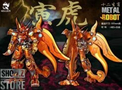GDJJKR Metal Robot The Chinese Zodiac Yin Tiger 10 GDJJKR Metal Robot The Chinese Zodiac Yin Tiger -Cheap Toy Store c3064a0587