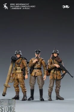JoyToy Source 1/18 WWII German Wehrmacht Spring & Autumn Camouflage Set Of 7 -Cheap Toy Store c3b8b92d41