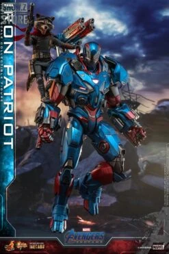 Hot Toys HotToys HT MMS547D34 1/6 Avengers: Endgame Iron Patriot Iron Man Collectible Figure -Cheap Toy Store c540da5ea8