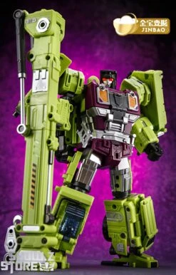 Jinbao DF03 Builder.D Devastator Green Version Set Of 6 Oversized Version -Cheap Toy Store c550d00891