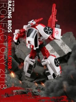 IronFactory EX-26A Racing Bros Annihilator Red Alert -Cheap Toy Store c7845ded45