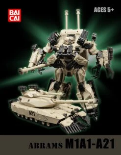 Baicai M1A1-A21 Abrams Brawl Tank Warrior Desert Color -Cheap Toy Store c7d81a3a53