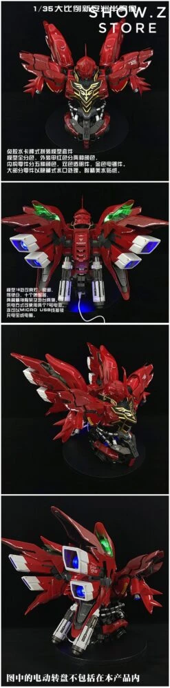 BSC Yihui YH Model 1/35 MSN-06S MNS06S SINANJU New Zeon Customized Gundam Bust Model Kit 23 BSC Yihui YH Model 1/35 MSN-06S MNS06S SINANJU New Zeon Customized Gundam Bust Model Kit -Cheap Toy Store cabe4338a7