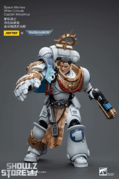 JoyToy Source 1/18 Warhammer 40K Space Marines White Consuls Captain Messinius -Cheap Toy Store cb428a17b7