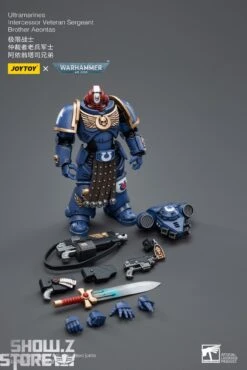 JoyToy Source 1/18 Warhammer 40K Ultramarines Intercessor Veteran Sergeant Brother Aeontas -Cheap Toy Store ce4fab5c16