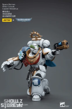 JoyToy Source 1/18 Warhammer 40K Space Marines White Consuls Captain Messinius -Cheap Toy Store cfb9c9df94