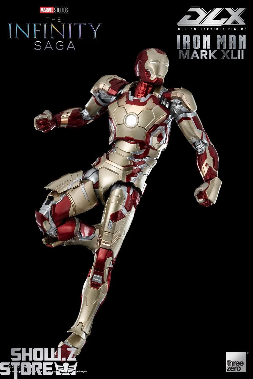 Threezero 1/12 Marvel Studios The Infinity Saga DLX Iron Man Mark 42 10 Threezero 1/12 Marvel Studios The Infinity Saga DLX Iron Man Mark 42 - Image 8