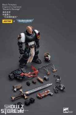 JoyToy Source 1/18 Warhammer 40K Black Templars Emperor's Champion Bayard's Revenge -Cheap Toy Store d735d2b602