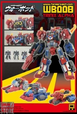 Fansproject Warbot WB-008 Trianix Alpha Roadfire -Cheap Toy Store d97e2e8a2f