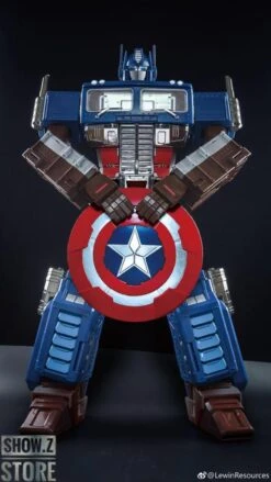 Lewin Resources Captain America Shield For LW-01A Optimus Prime -Cheap Toy Store df998d1de1