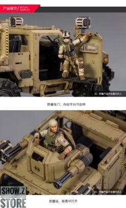 JoyToy Source 1/18 War Stars Crazy Armed SUV Desert Version -Cheap Toy Store e01a71b7d3