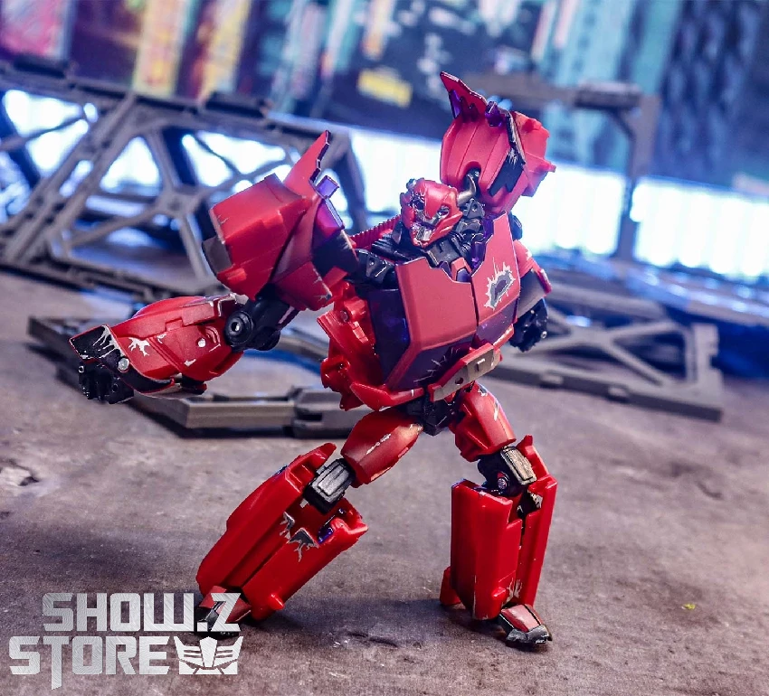 APC Toys Red Gladiator TFP Cliffjumper Zombie Version 22 APC Toys Red Gladiator TFP Cliffjumper Zombie Version - Image 20